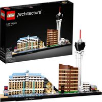 LEGO Architecture Skyline Collection Las Vegas Building Kit 21047 (501  Pieces)