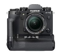 Fujifilm X-T3 Mirrorless Digital Camera w/XF18-55mm Lens Kit - Black + Fujifilm VG-XT3 Vertical Grip