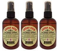 Angry Skin Calming Spray Eczema & Psoriasis for Dry Irritated Skin Itch Relief and Dermatitis Zinc Pyrithione (ZnP) Formula Promotes Healing Calms Redness Itching 110 ml / 3.72 (3 Pack Save $13.00)