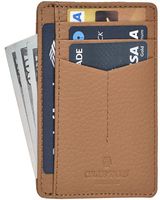 RFID Front Pocket Slim Wallets- Genuine Leather Handmade Minimalist Credit Card Holder By Clifton Heritage