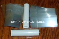 50 Clear Shrink Wrap Bands Sleeves for Lip Balm (Chapstick) Tubes - Tamper Evident Safety Seal