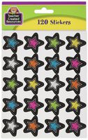 Chalkboard Brights Stars Stickers