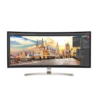 LG 38UC99-W 38-Inch 21:9 Curved UltraWide QHD+ IPS Monitor with Bluetooth Speakers