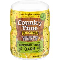 Country Time Lemonade Mix, Caffeine Free, 19 oz Jar