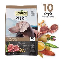 CANIDAE PURE Real Lamb, Limited Ingredient, Grain Free Premium Dry Dog Food