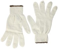 Glove Men String Knit White