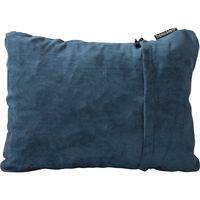 Therm-a-Rest Compressible Travel Pillow for Camping, Backpacking, Airplanes and Road Trips, Denim, Large - 16 x 23 Inches