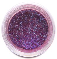 Plum Glitter Dust, 5 gram container