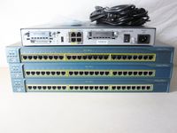 Cisco Systems CCENT CCNA CCNP CCSP CCIE Lab Kit - 3X WS-C2950-24 Switches 1841 ISR Router