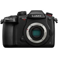 PANASONIC LUMIX GH5s Body C4K Mirrorless Camera, High Sensitivity MOS Multi-Aspect 10.2 Megapixels Sensor, C4K / 4K UHD 422 10-bit, DC-GH5S (Renewed)