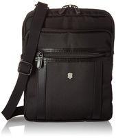 Victorinox Werks Professional Crossbody Tablet Bag Laptop Messenger, Black, One Size
