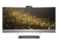 HP ENVY 34 Curved Display Ultra WQHD Curved Monitor with AMD Freesync Technology, Webcam and Audio by Bang & Olufsen (Black/Silver)