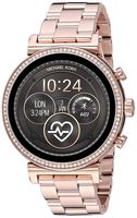 Michael Kors Access Women's Sofie Heart Rate' Touch-Screen Smartwatch with Stainless-Steel Strap, Rose Gold, 18 (Model: MKT5063)
