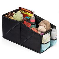 Car Organizer for Front or Back Seat - Large Capacity Car Console Organizer - Allows for More Storage Space - Perfect for Road Trips with Children