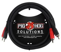 Pig Hog PD-RCA06 Dual RCA (Male) Cable, 6 Feet