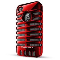 Musubo Retro Case for iPhone 4/4S-Red
