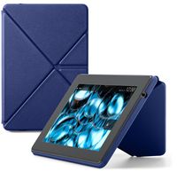 Amazon Kindle Fire HD Standing Leather Origami Case (will only fit Kindle Fire HD 7"), Blue
