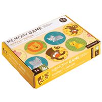 Petit Collage Memory Game, Animals and Babies (24 Chunky Cards to Match)