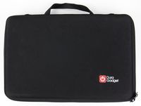 DURAGADGET Black Hard EVA Case w/Fully-Customizable & Shock-Absorbing D.I.Y Foam Interior - Compatible with Korg Volca Beats | Bass | Keys | Sample & Sample OK GO Edition Synthesizers