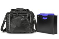 AutoExec BusinessCase-04 Black/Grey Business Case with One Hanging File Holder