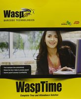 Informatics Inc 633808550004 Wasptime Basic Barcode Wasptime Software and Time Clock