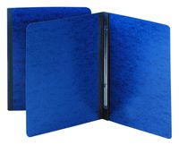 Smead PressGuard Report Cover, Metal Prong Side Fastener with Compressor, 3" Capacity, Letter Size, Dark Blue, (81352)