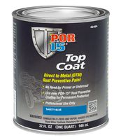 POR-15 46404 Top Coat Safety Blue Paint, 32. Fluid_Ounces