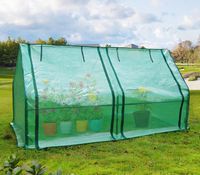 Quictent Portable Greenhouse Large Green Garden Hot House Grow Tent More Size (71" WX 36" D X 36" H PE Cover)