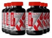 Holy Basil Extract 500 mg - TULSI Extract HOLY Basil Extract 745 MG - Help with Weight Loss (6 Bottles)