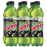 Mtn Dew Zero Sugar, 16.9 fl oz. Bottles (6 Pack)