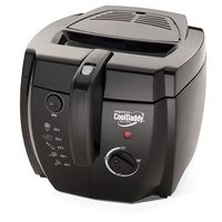 Presto 05442 CoolDaddy Cool-touch Deep Fryer - Black