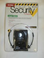 ROYAL SECURITY CHECK JOGGER ALARM/FM RADIO WITH HEADPHONES