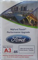 A3 MyFord Touch Performance Upgrade USB / SD COMBO PACK ,SD Navigation card for 2011 2012 Ford and Lincoln, A1 to newer better faster ( A3 SD CARD included ) , USA/CANADA MAPS