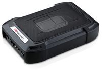 Nakamichi NBF609A 1000W Max 6" X 8" Sealed Under Seat Car Audio Powered Subwoofer Enclosure W/ Built-In Amplifier Full Aluminum Casting Body and Wired Remote Control Included