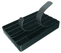 Panduit HLB2S-C0 Hook and Loop Cable Tie, Stacked Strip Tie, 1.60-Inch Bundle, 0.750 by 7.0-Inch (100-Pack)