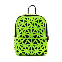 KAISIBO Fashion Geometric Backpack Lattice Backpacks for women (Hollow Out Green)