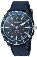 Alpina Men's AL-282LNN4V6 Horological Smart Watch Analog Display Quartz Blue Watch