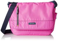 Vera Bradley Women's Lighten Up Laptop Messenger, Bright Orchid