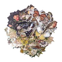 Tim Holtz Idea-ology Layers-Botanicals, 83 Pieces, TH93554