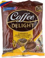 Colombina Coffee Delight 100% Colombian Coffee Hard Candy Pack Of 50 Candies