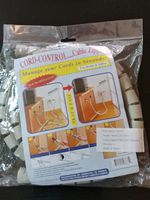 Cord-control cable zipper