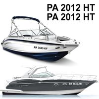 1060 Graphics Boat Registration Numbers (5" high x 42" Long)