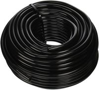 Hydro Flow 100 ft Roll Vinyl Tubing, Black - 1/4" ID x 3/8" OD