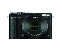 Nikon 1 J5 Mirrorless Digital Camera w/ 10-30mm PD-ZOOM Lens (Black)
