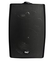 ASP90-B 6.5" Premium Black Outdoor Weather-Resistant Patio Speaker with 70v Switch (Pair)