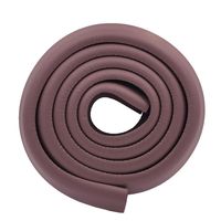 M2cbridge L Shape Extra Thick Furniture Table Edge Protectors Foam Baby Safety Bumper Guard 6.5 Ft (Brown)