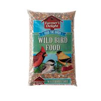 Wagner's 53001 Farmer's Delight Wild Bird Food With Cherry Flavor, 4-Pound Bag