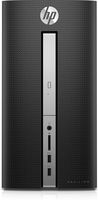 HP - Pavilion Desktop - AMD A12-Series - 8GB Memory - 1TB Hard Drive - HP finish in twinkle black