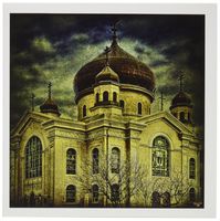 3dRose Russian Orthodox Church Brooklyn - Greeting Cards, 6 x 6 inches, set of 12 (gc_55971_2)