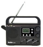 Kaito KA008 Radio with Dynamo Power and Solar Power , Digital Tuning Radio with Flashlight